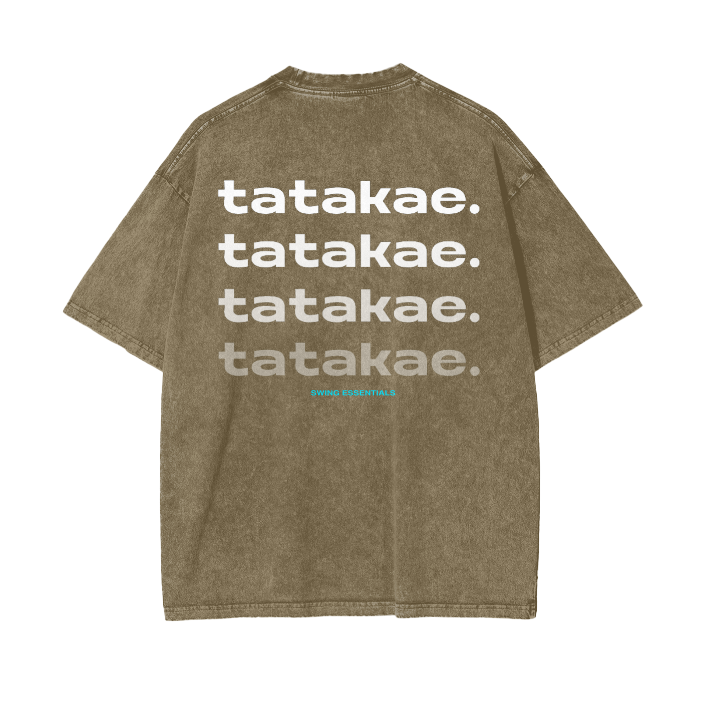 Zenitsu 7th Form - Tatakae Acid Wash Oversize T-Shirt