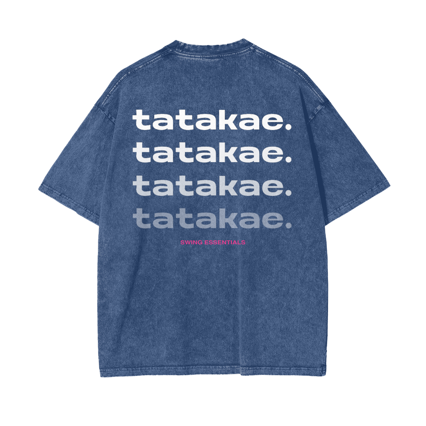 Mitsuri- Tatakae Acid Wash Oversize T-Shirt