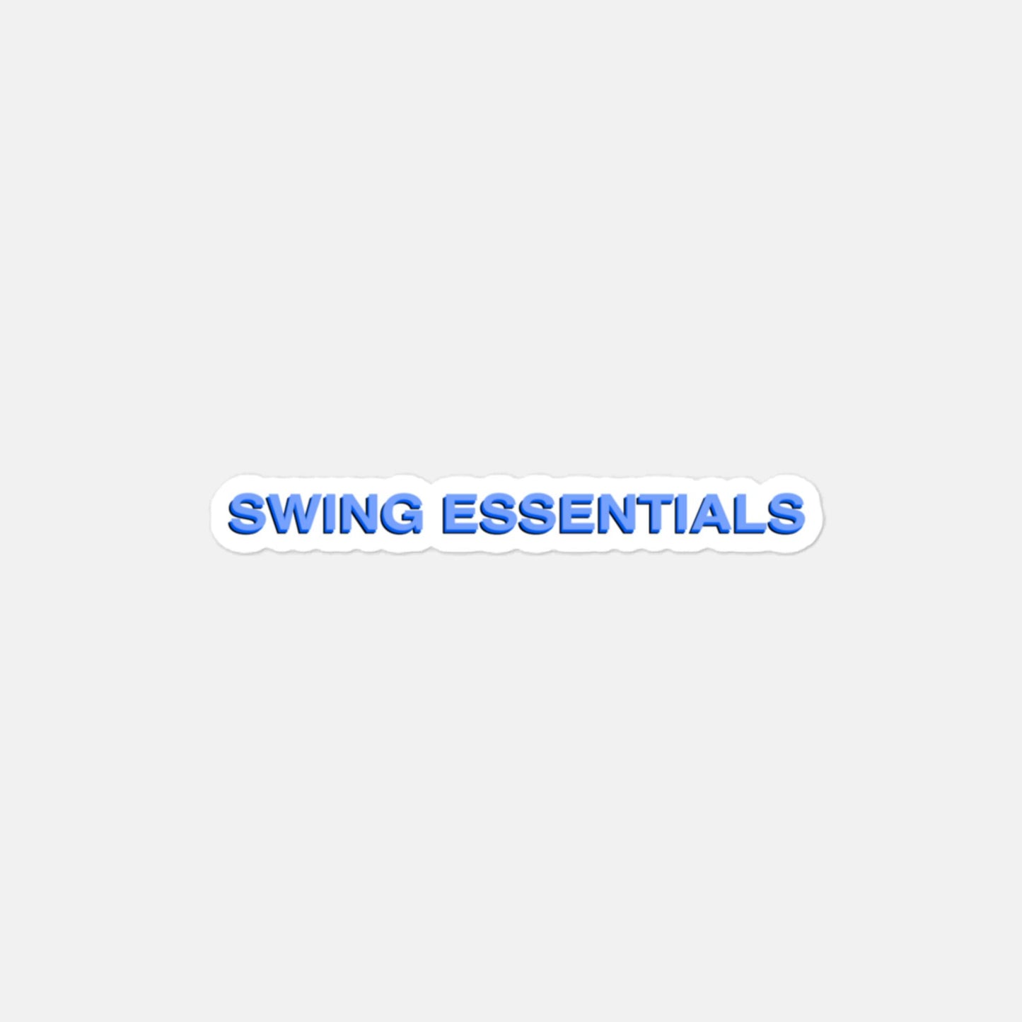 Swing Essentials - Sticker