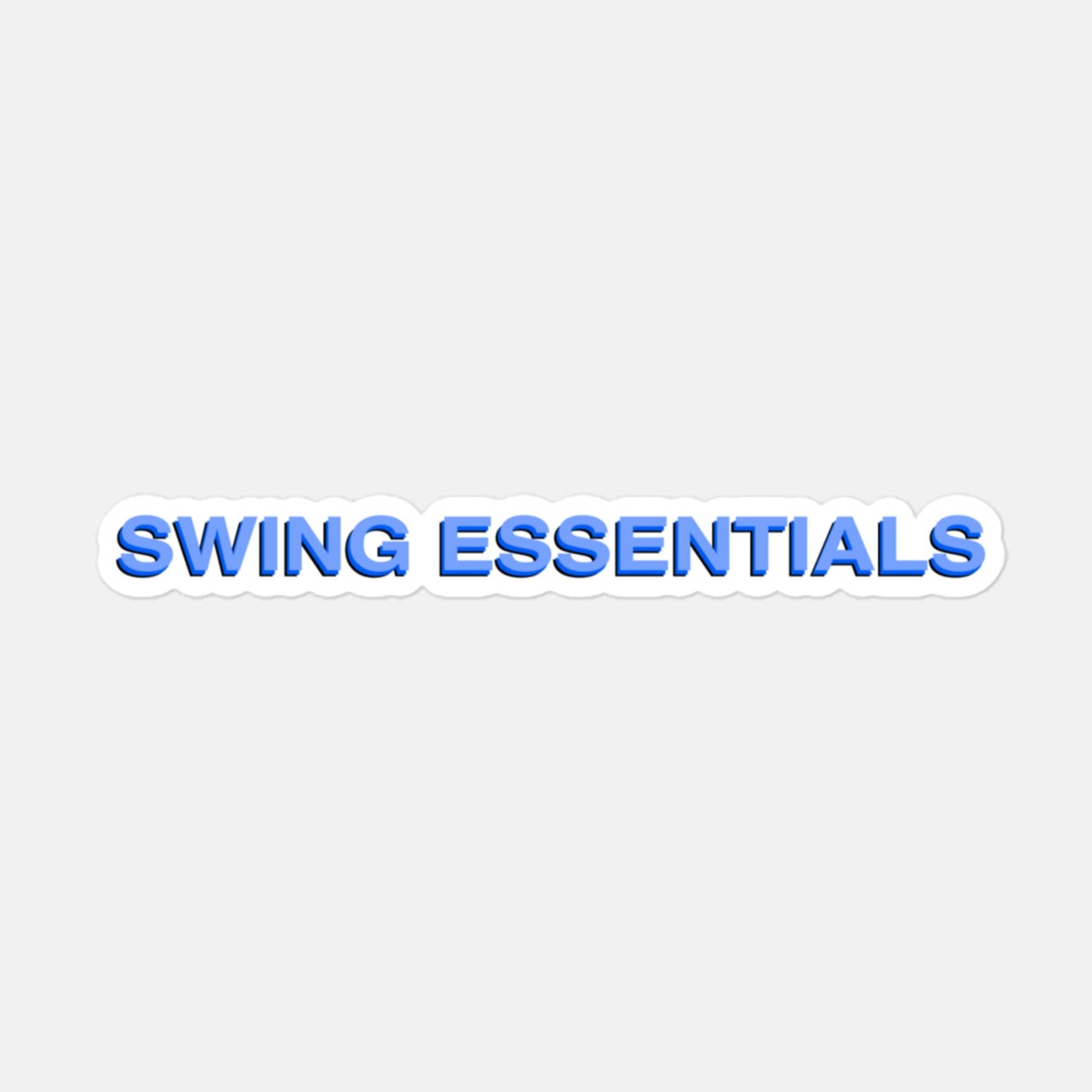 Swing Essentials - Sticker