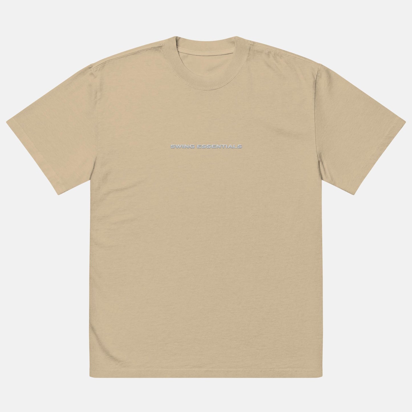Swing Essentials Embroidered Oversized faded t-shirt