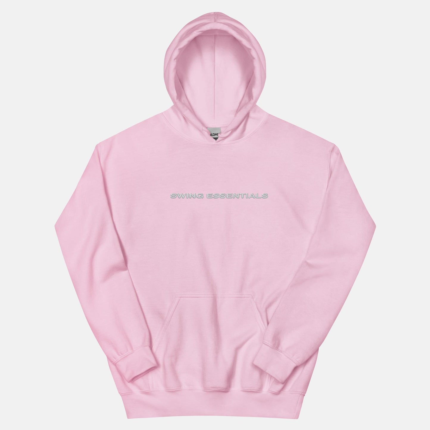 Swing Essentials Minimalist Embroidered Unisex Hoodie
