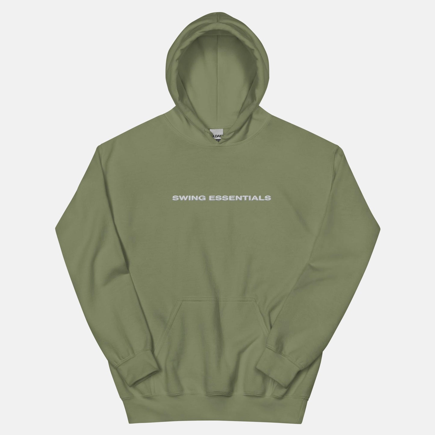 Swing Essentials Minimalist Embroidered Unisex Hoodie