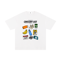 Grocery List T-Shirt - White