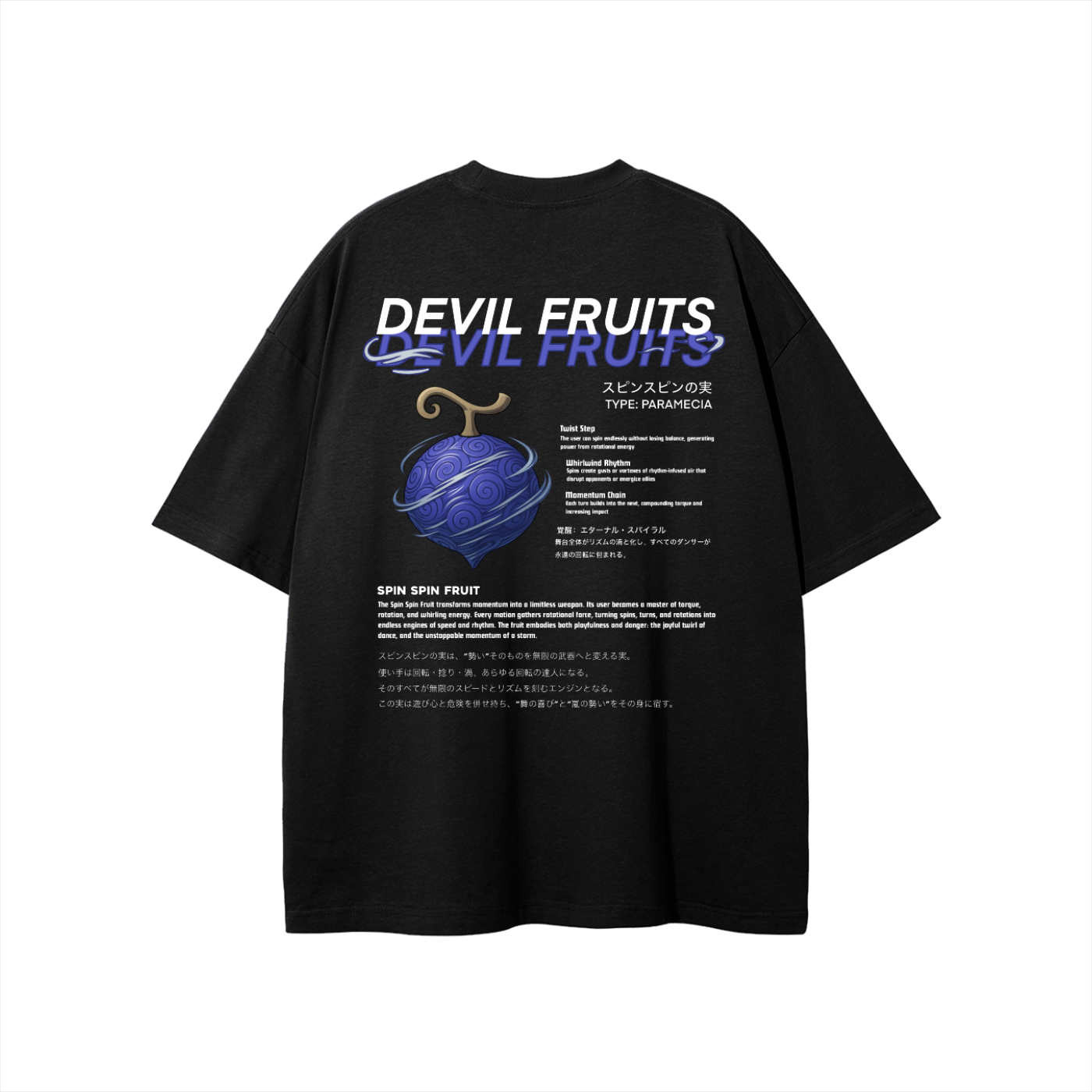 Spin Spin Fruit Black