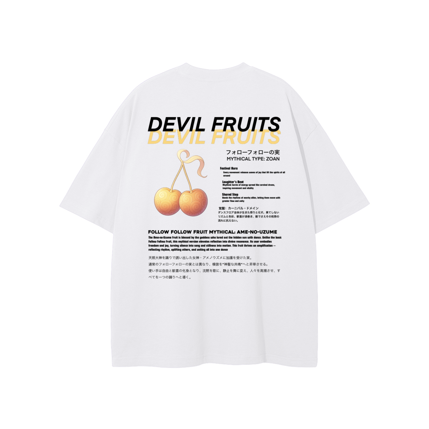 Follow Follow Fruit: Model Ame-no-Uzume White