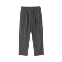 Elastic-Waist Cargo Pants