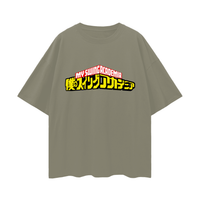 My Swing Academia Oversized Deep Drop Shoulder Tee