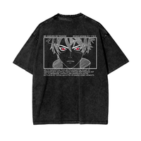 Kagura No Tenshin Acid Wash Oversize T-Shirt