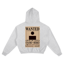 Custom Wanted Poster Boxy Hoodie