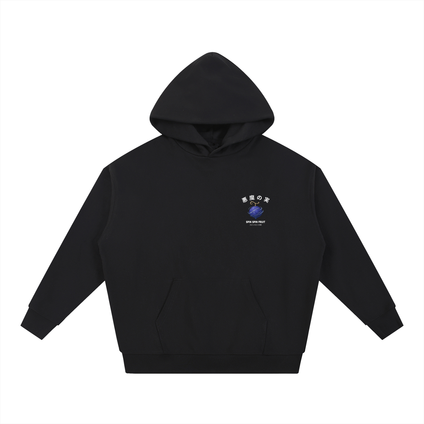 Joy Joy Fruit Hoodie Black