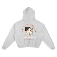 Always improving Boxy Hoodie