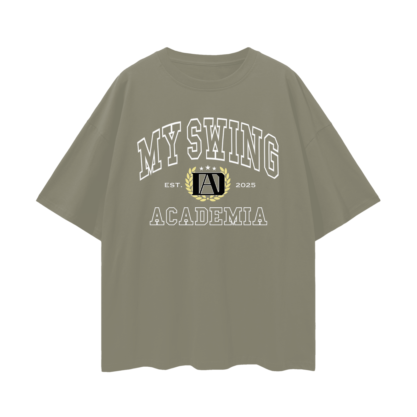 MSA University Oversized Deep Drop Shoulder Tee