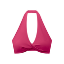 Pleated Halter Sports Bra