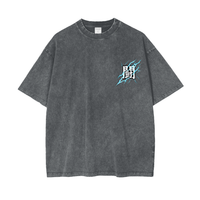 7th Form - Tatakae Acid Wash Oversize T-Shirt
