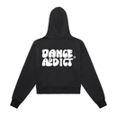 Dance Addict Zip-Up Cropped Hoodie