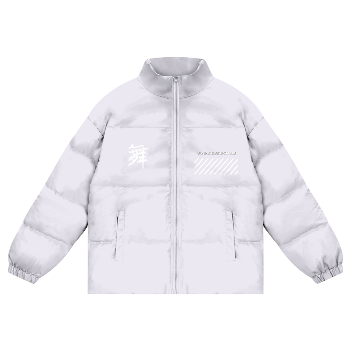 Sport Mode x Dance Kanji Unisex Zipper Puffer Coat