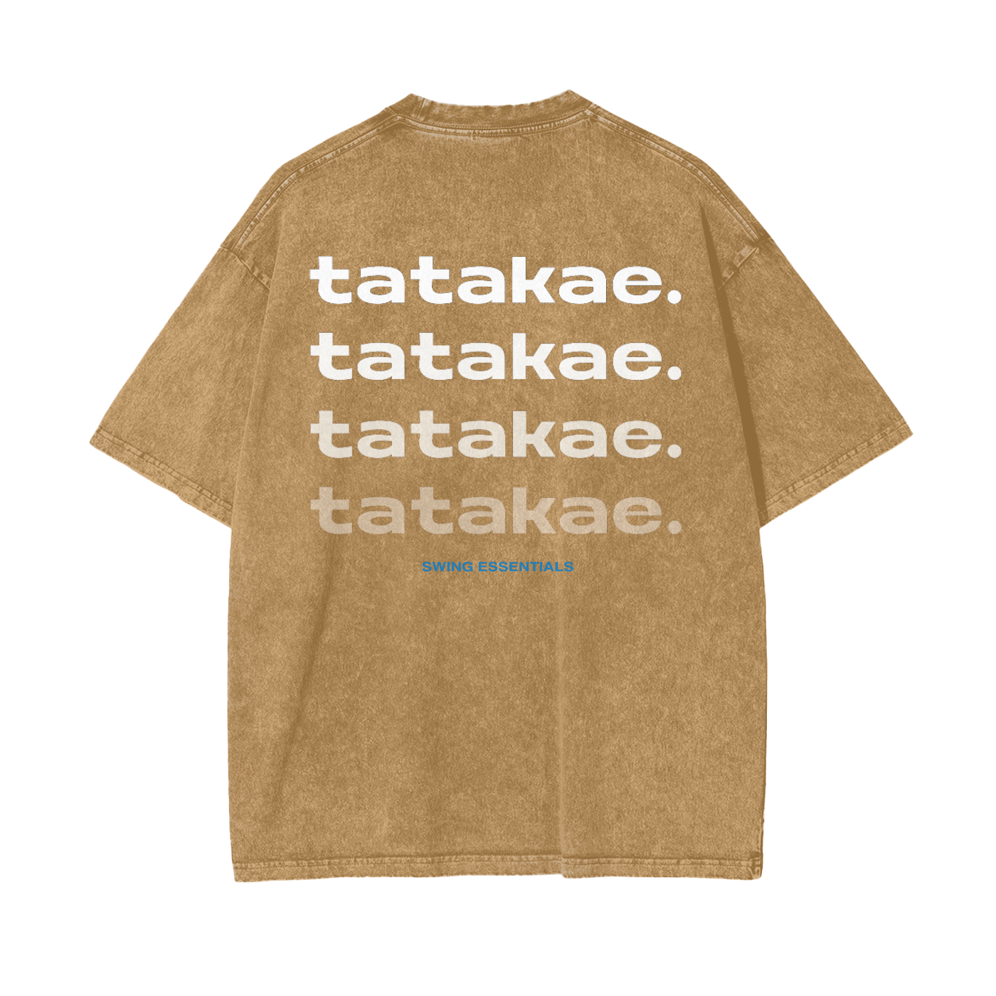 Water - Tatakae Acid Wash Oversize T-Shirt