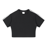 Taped Cooling Performance Crop Top