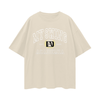 MSA University Oversized Deep Drop Shoulder Tee