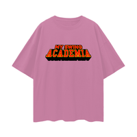 My Swing Academia Oversized Deep Drop Shoulder Tee