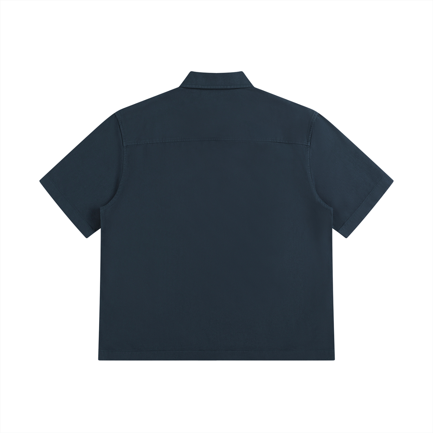 Boxy Patch Pocket Short Sleeve Shirt