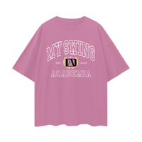 MSA University Oversized Deep Drop Shoulder Tee