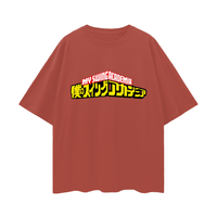 My Swing Academia Oversized Deep Drop Shoulder Tee