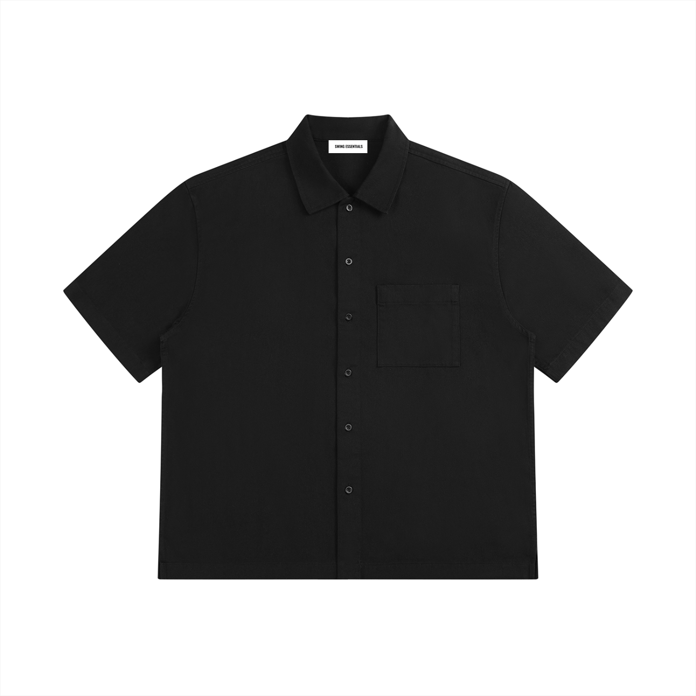 Boxy Patch Pocket Short Sleeve Shirt