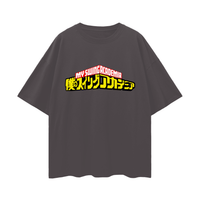 My Swing Academia Oversized Deep Drop Shoulder Tee