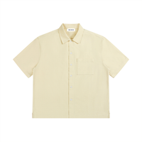 Boxy Patch Pocket Short Sleeve Shirt