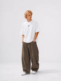 Men's Barrel Leg Pants