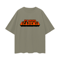 My Swing Academia Oversized Deep Drop Shoulder Tee