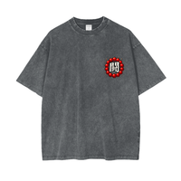 Stone - Tatakae Acid Wash Oversize T-Shirt