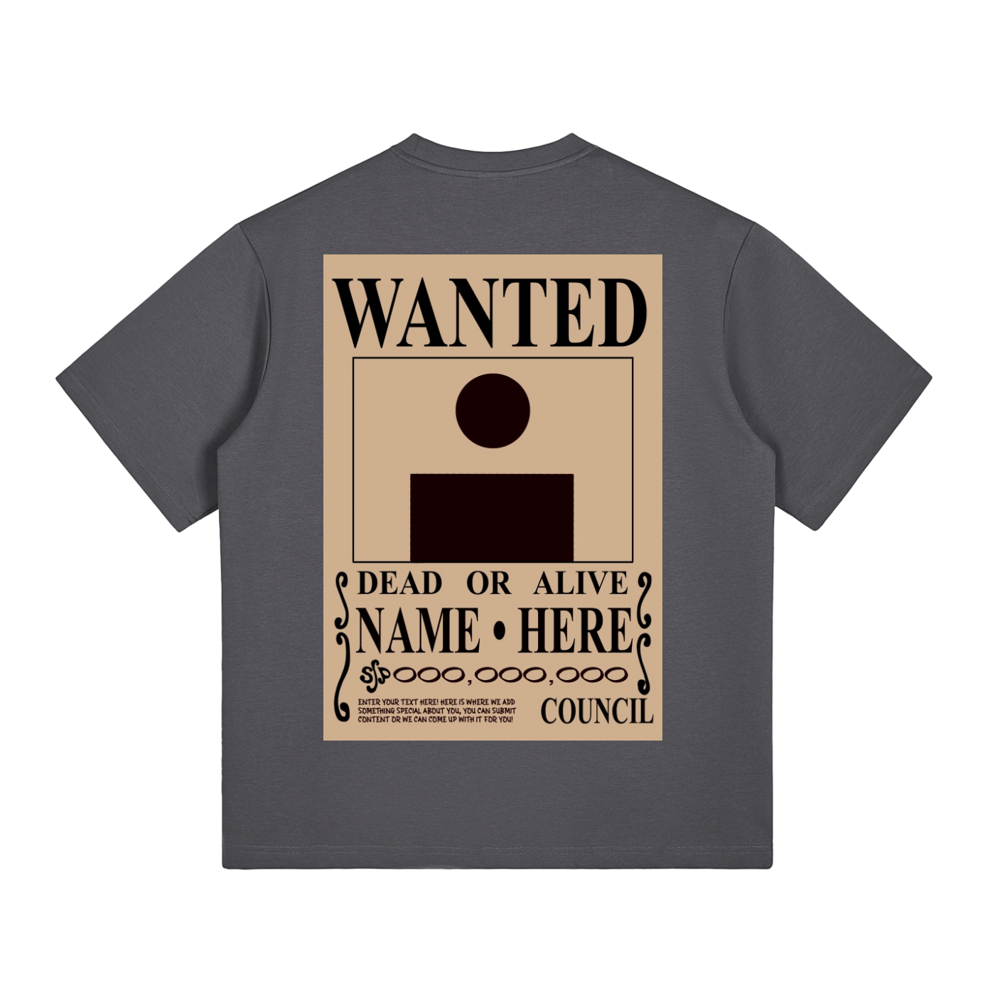 Custom Wanted Poster - Karui (軽い) T-Shirt