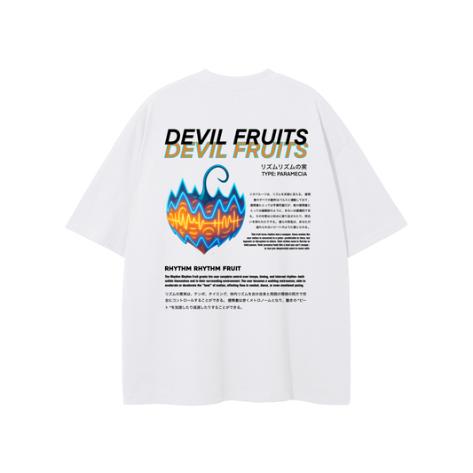 Rhythm Rhythm Unisex T-shirt White