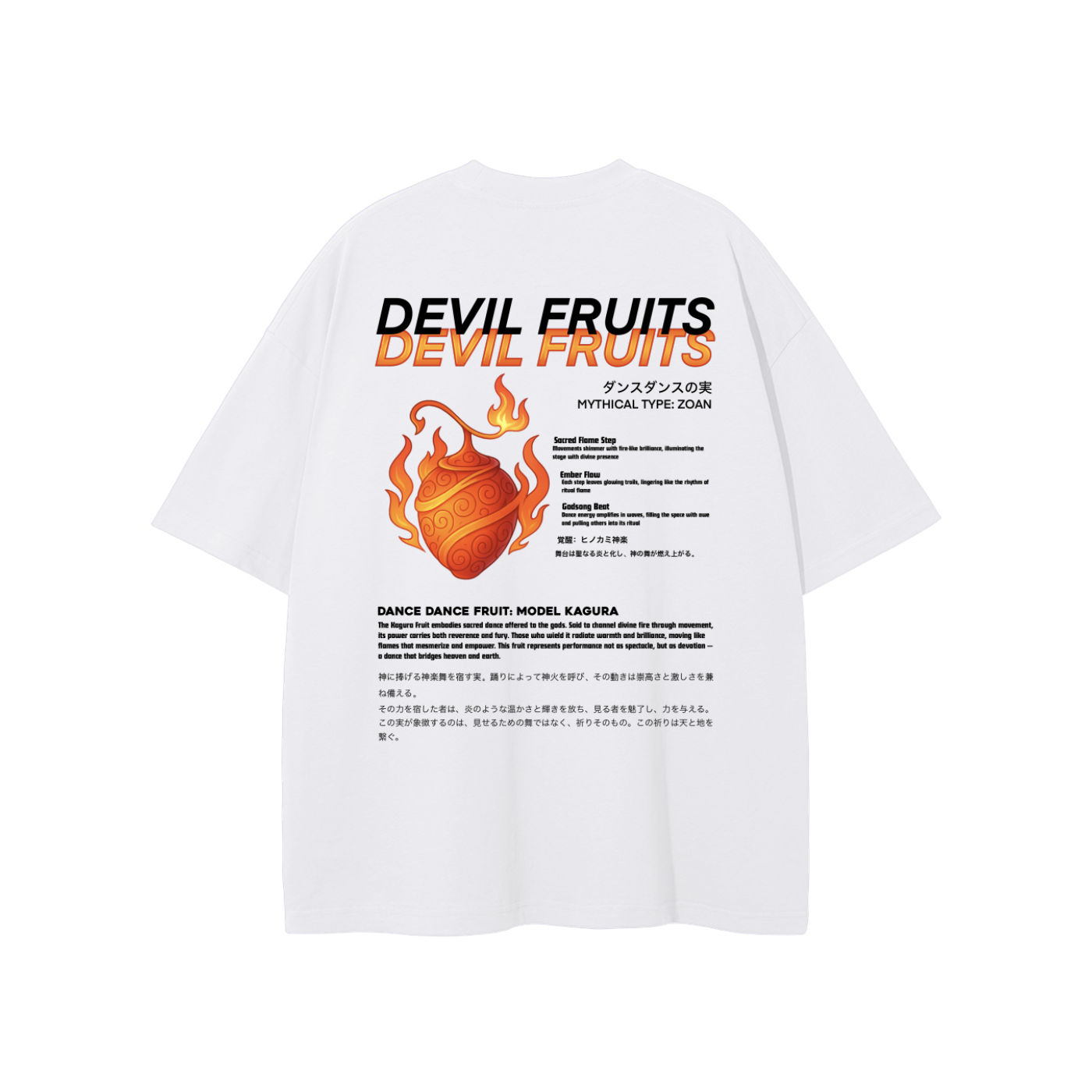 Dance Dance Fruit: Model Kagura White