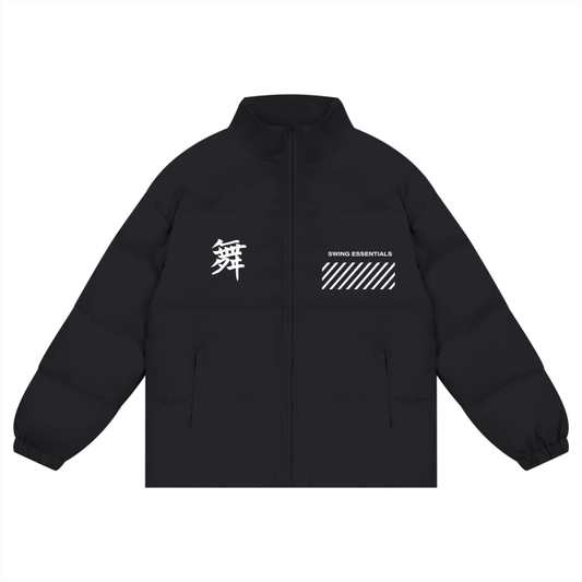 Sport Mode x Dance Kanji Unisex Zipper Puffer Coat