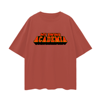 My Swing Academia Oversized Deep Drop Shoulder Tee