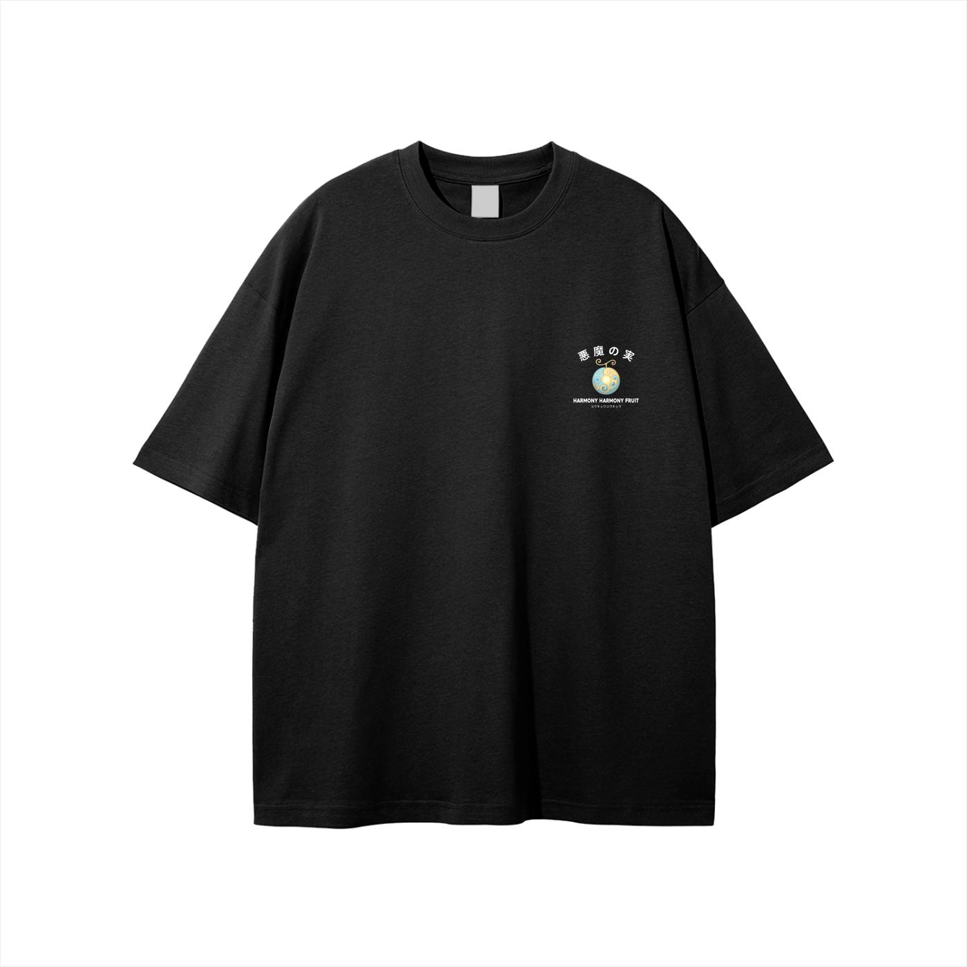 Harmony Harmony Fruit Unisex T-shirt Black