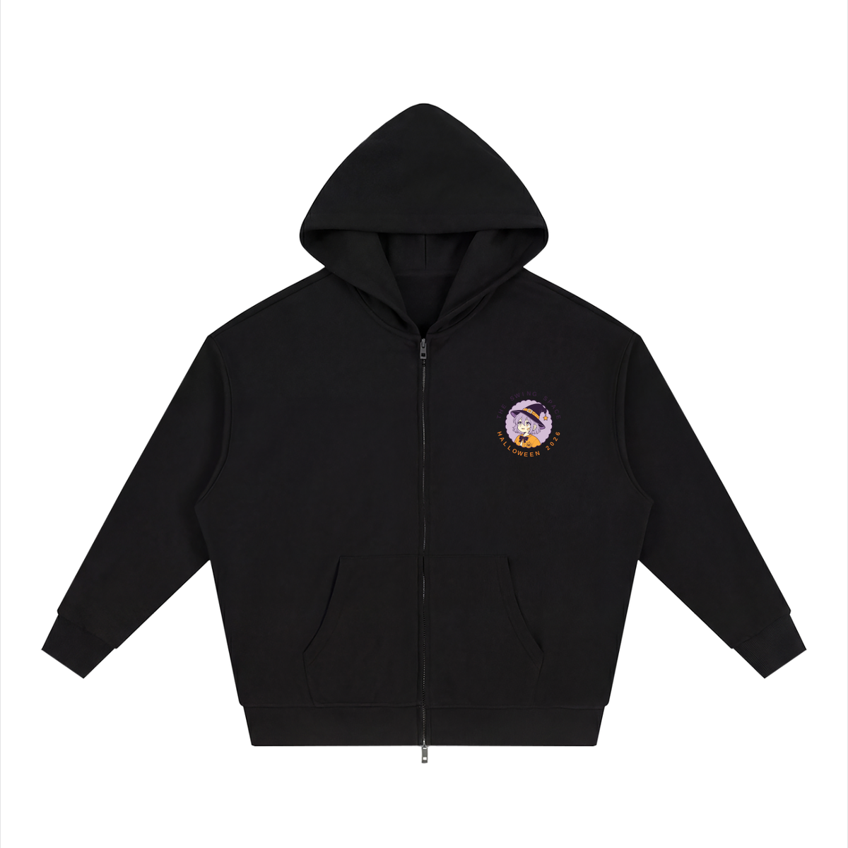 The Swing Space Halloween 2026 Zip Hoodie
