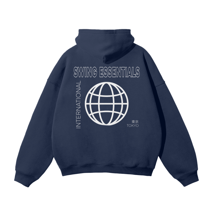 Oversized Swing Essentials Worldwide Hoodie