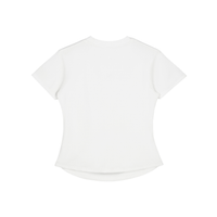 Vintaged-Wash Bodycon Cotton T-Shirt