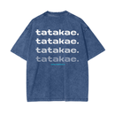 7th Form - Tatakae Acid Wash Oversize T-Shirt