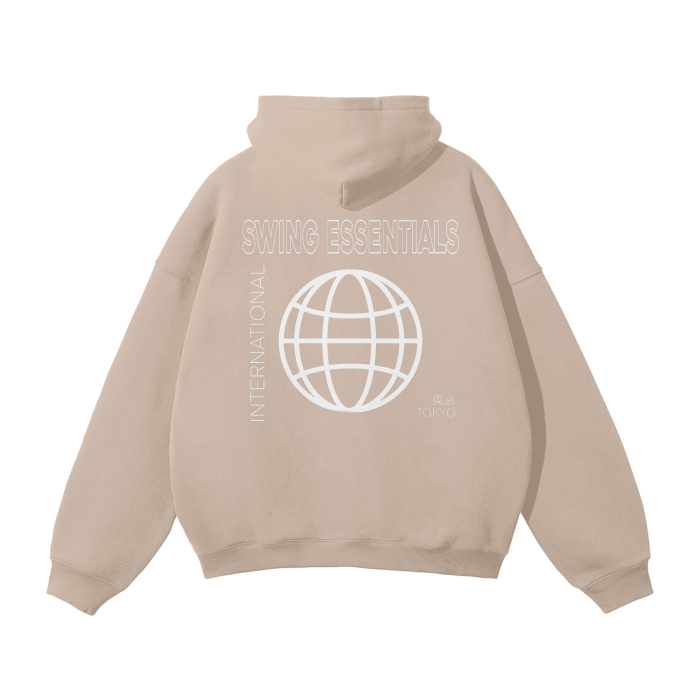 Oversized Swing Essentials Worldwide Hoodie