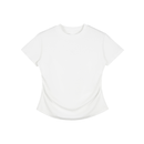 Vintaged-Wash Bodycon Cotton T-Shirt