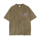 Love - Tatakae Acid Wash Oversize T-Shirt