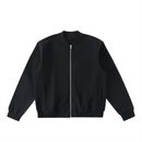 Essential Zip-Up Fleeced Varsity Jacket