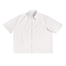 Oversized Boxy Short Sleeve Button Up Shirt