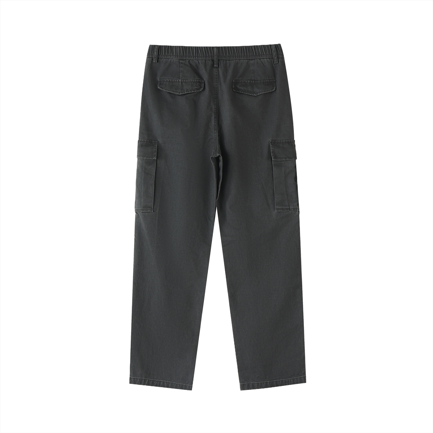 Elastic-Waist Cargo Pants
